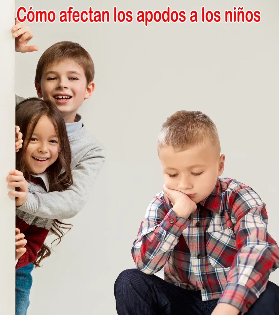 Cómo afectan los apodos a los niños