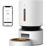 Dispensador automático de comida para gatos