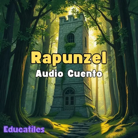 Cuento-con-audio-de-Rapunzel-historias-cortas-para-niños