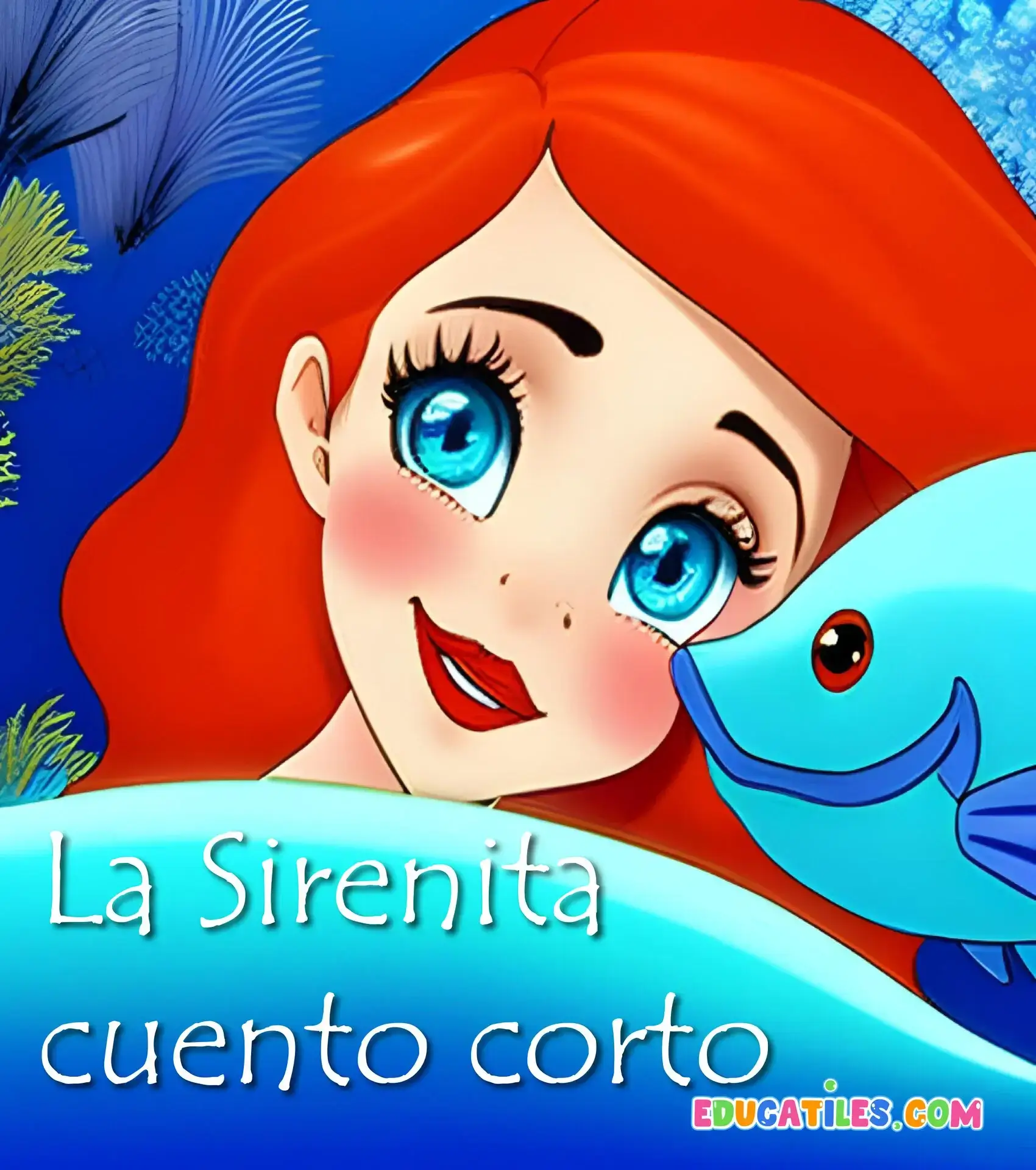 La sirenita (historia de Ariel)  Cuento infantil corto - clásico para niños