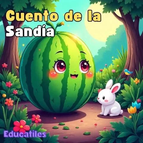 Cuento con audio de la Sandía