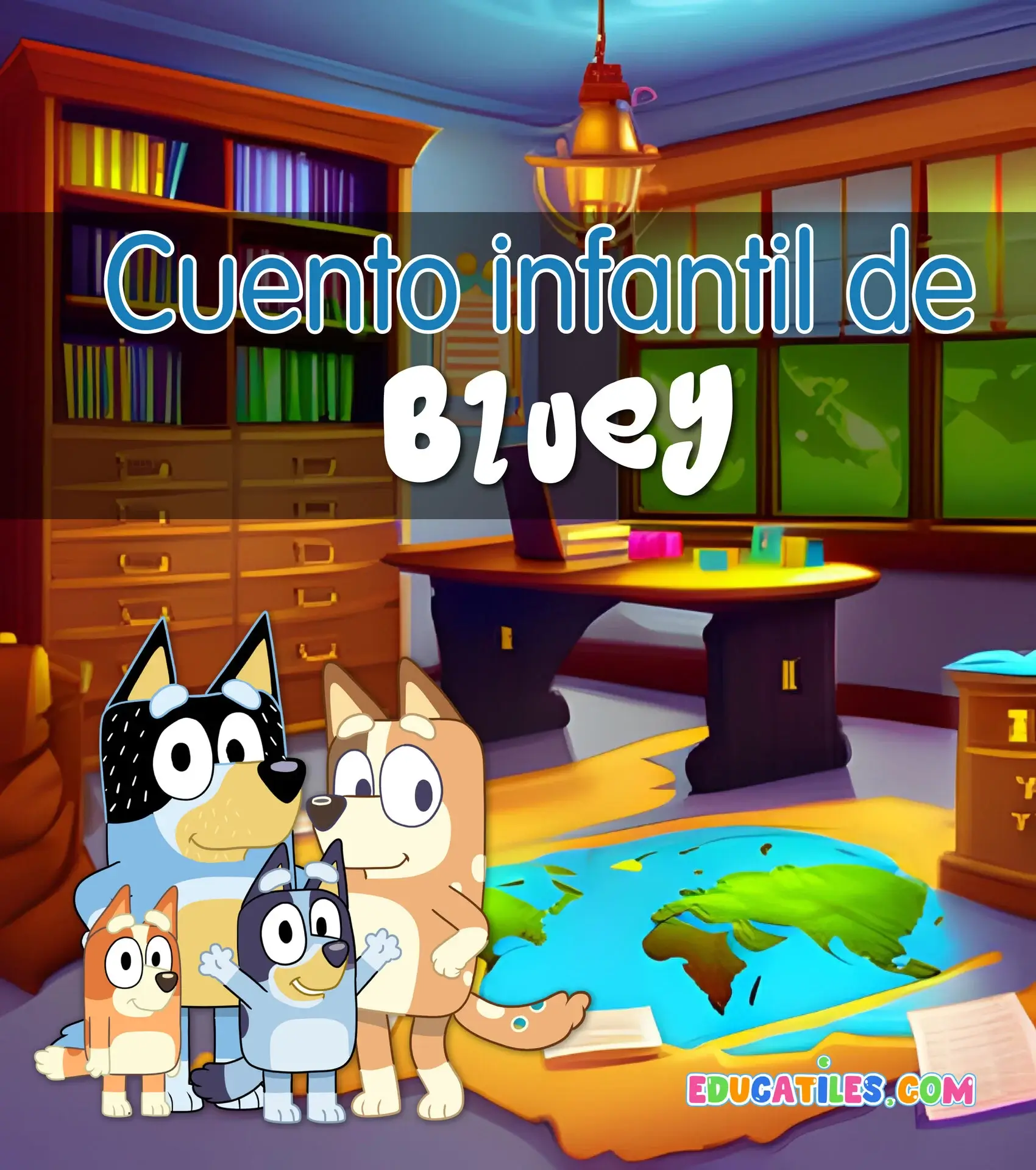 Cuento infantil de Bluey - Cuentos en español, Materiales educativos,  Historias cortas para niños y Orientación familiar
