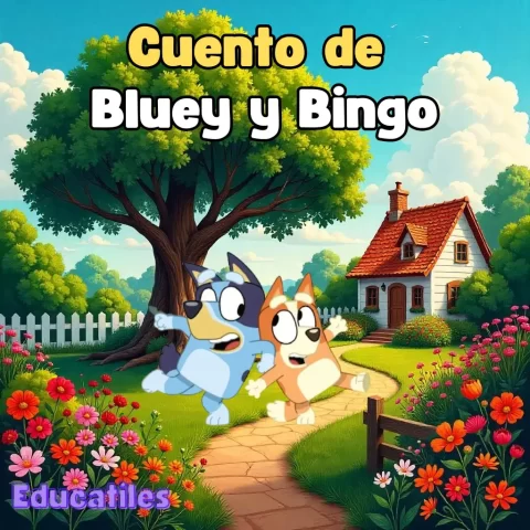 Cuentos-cortos-para-domir-de-Bluey-y-Bingo-con-audio