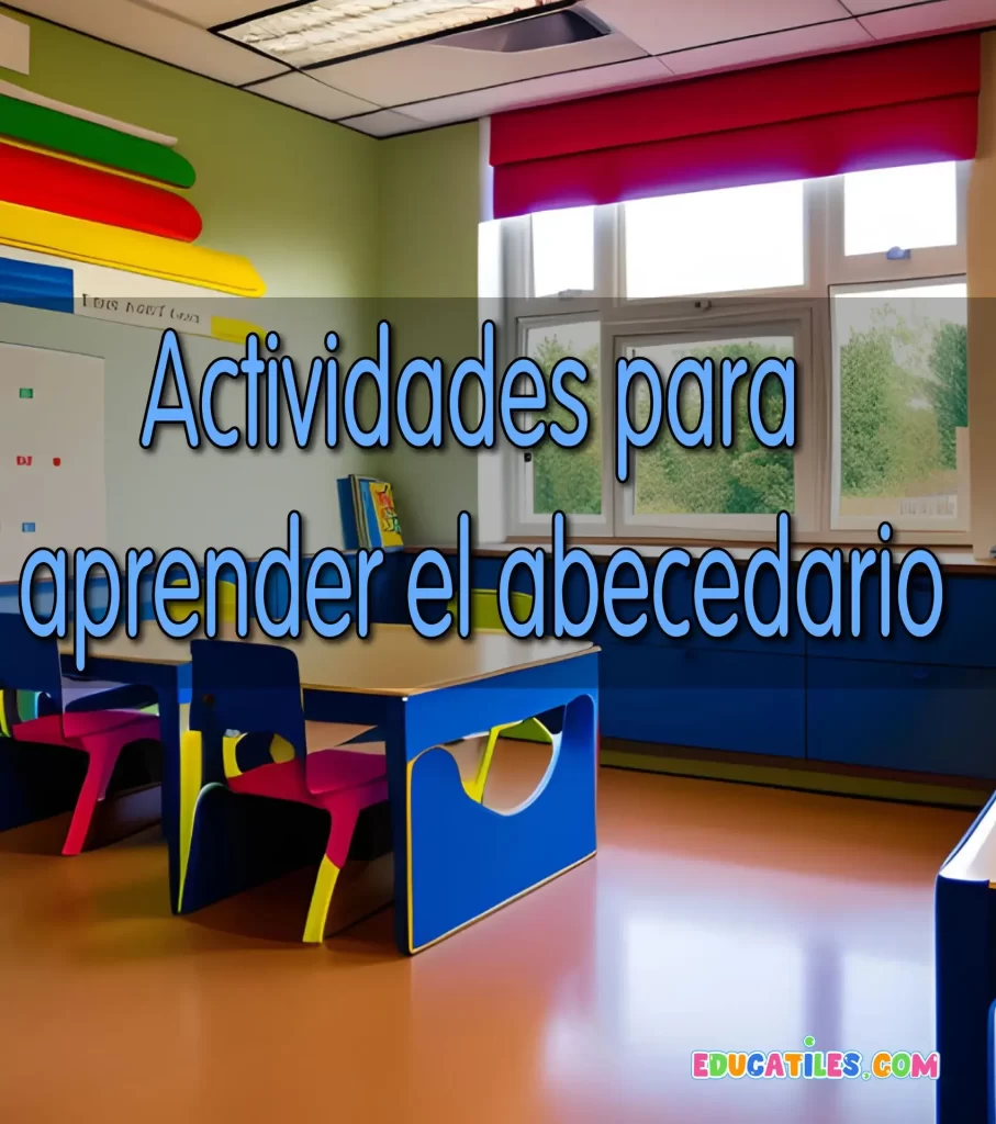 actividades para aprender el abecedario