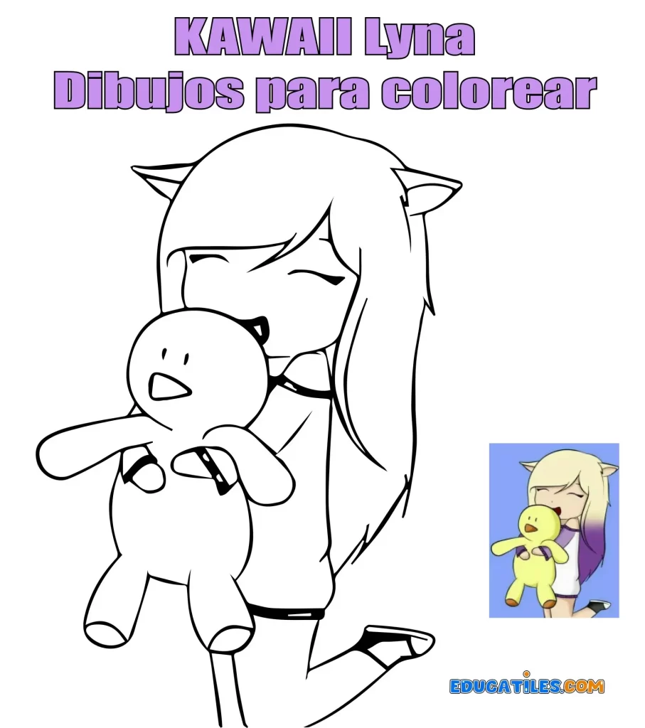 Kawaii Lyna dibujos
