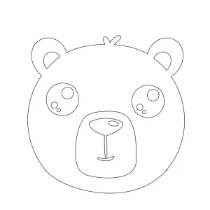 cara osito kawaii