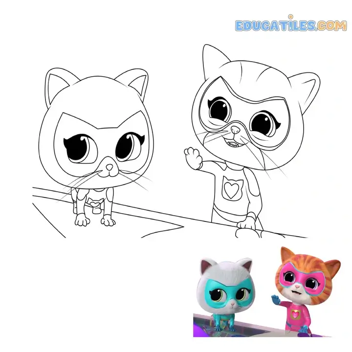 SuperKitties dibujos