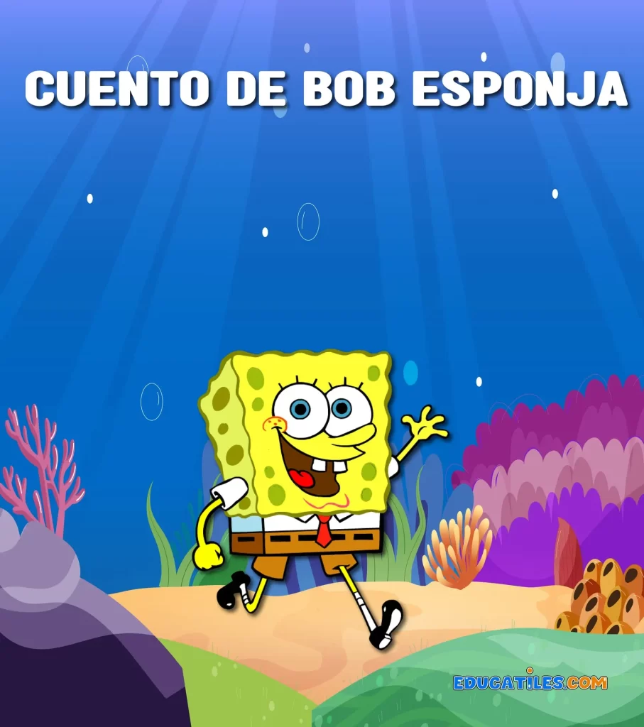 cuento bob esponja