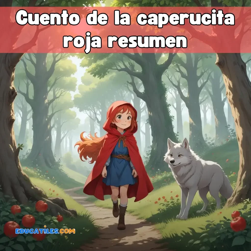 Cuento de la caperucita roja resumen