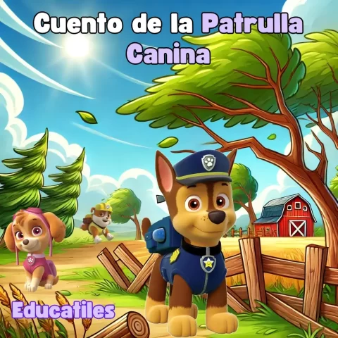 Cuento para niños de 4 años la patrulla canina con audio