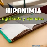 Hiponimia significado y ejemplos