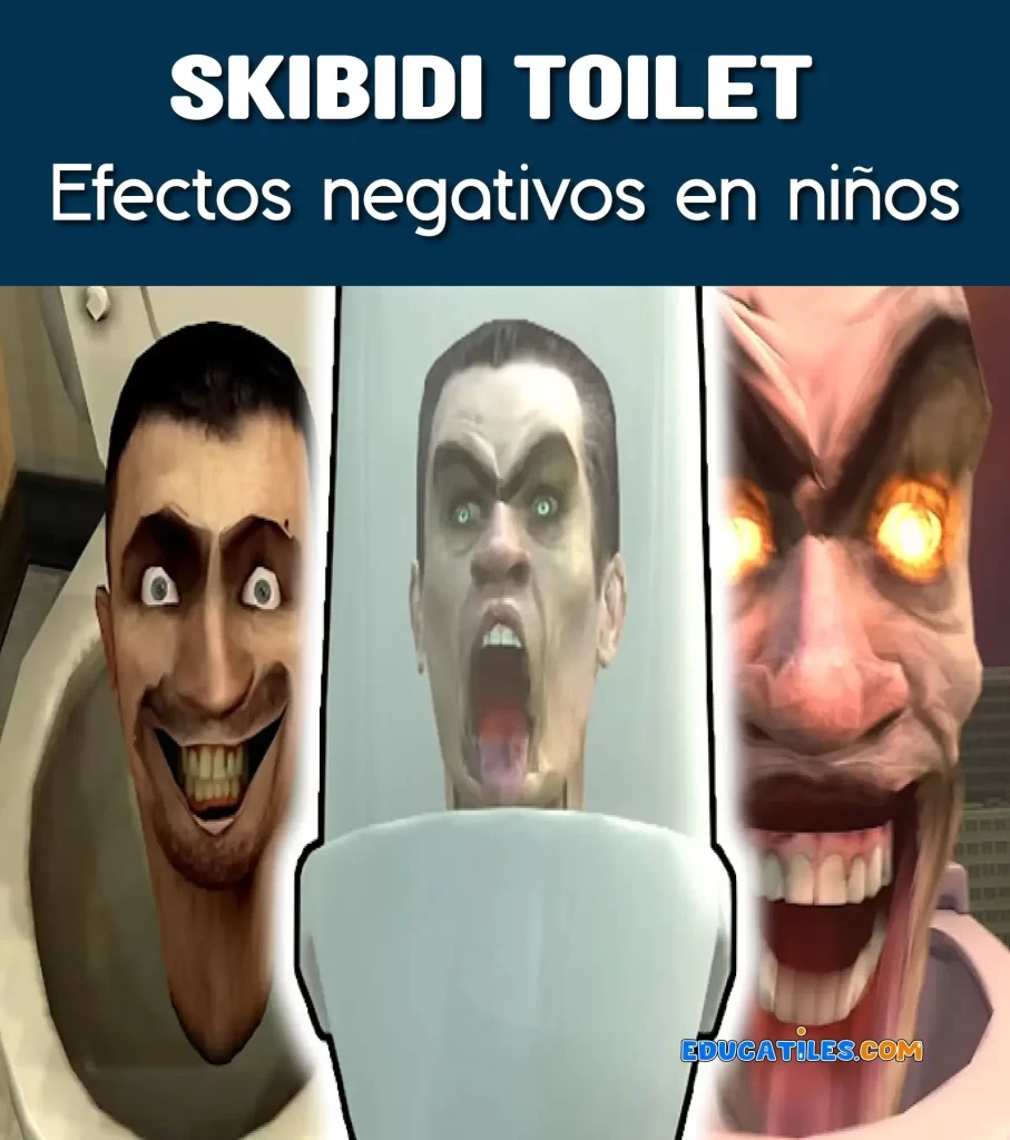 Skibidi Toilet Efectos negativos en niños