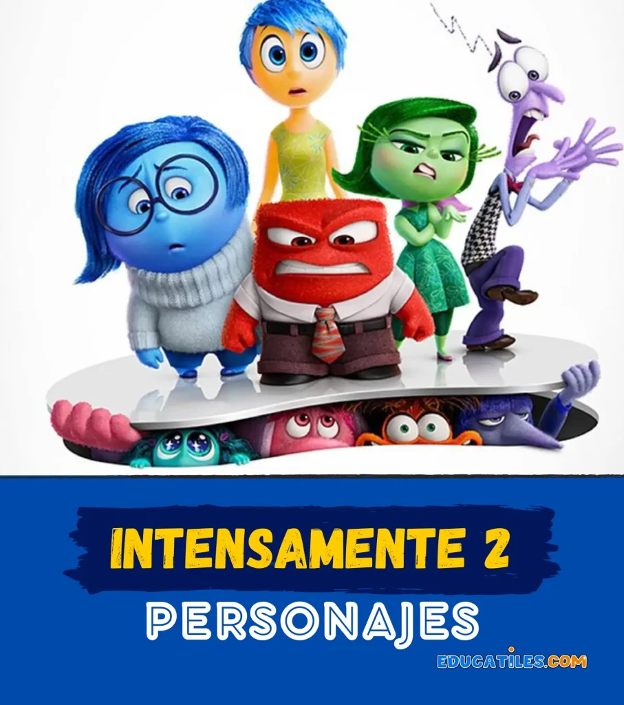 Intensamente 2 Personajes