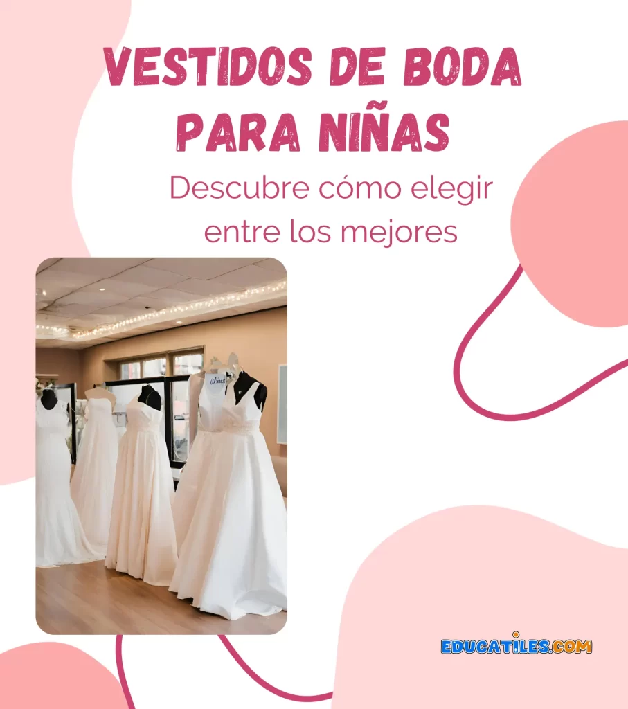 Vestidos de boda para niñas