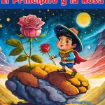 el principito y la rosa