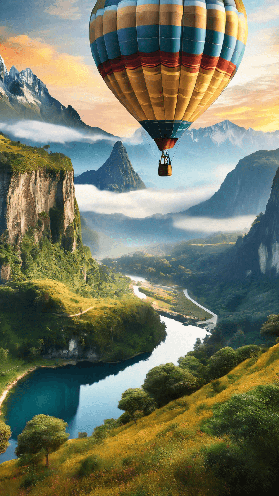 fondo de globos 3d