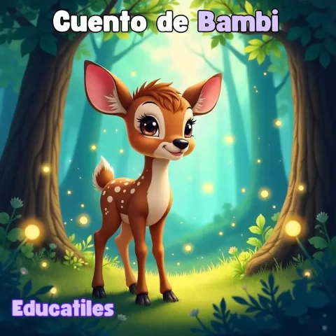 Cuento-con-Audio-Bambi-historia-corta-para-niños