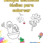 Dibujos aesthetic para colorear