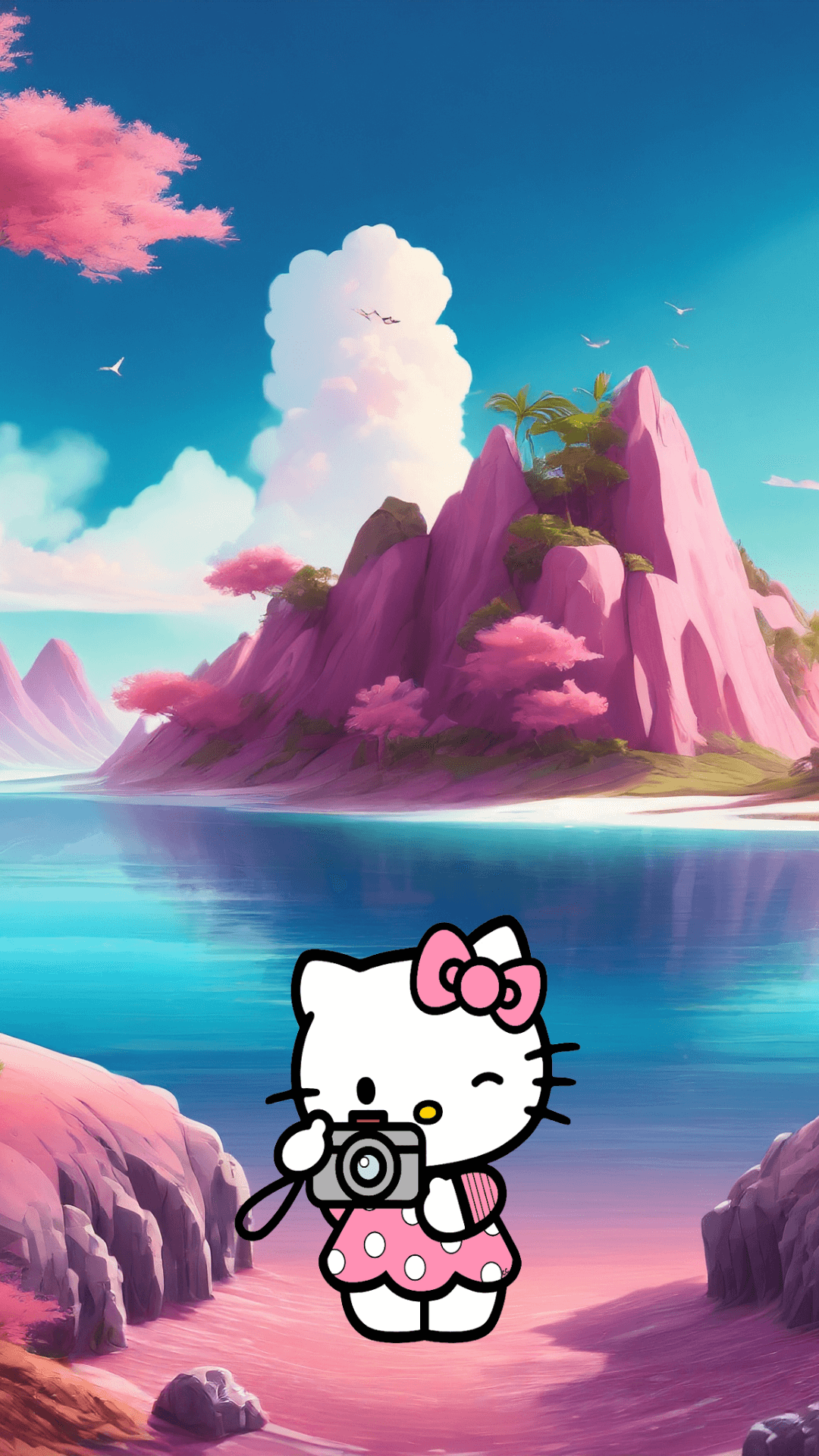 Fondo de hello kiti
