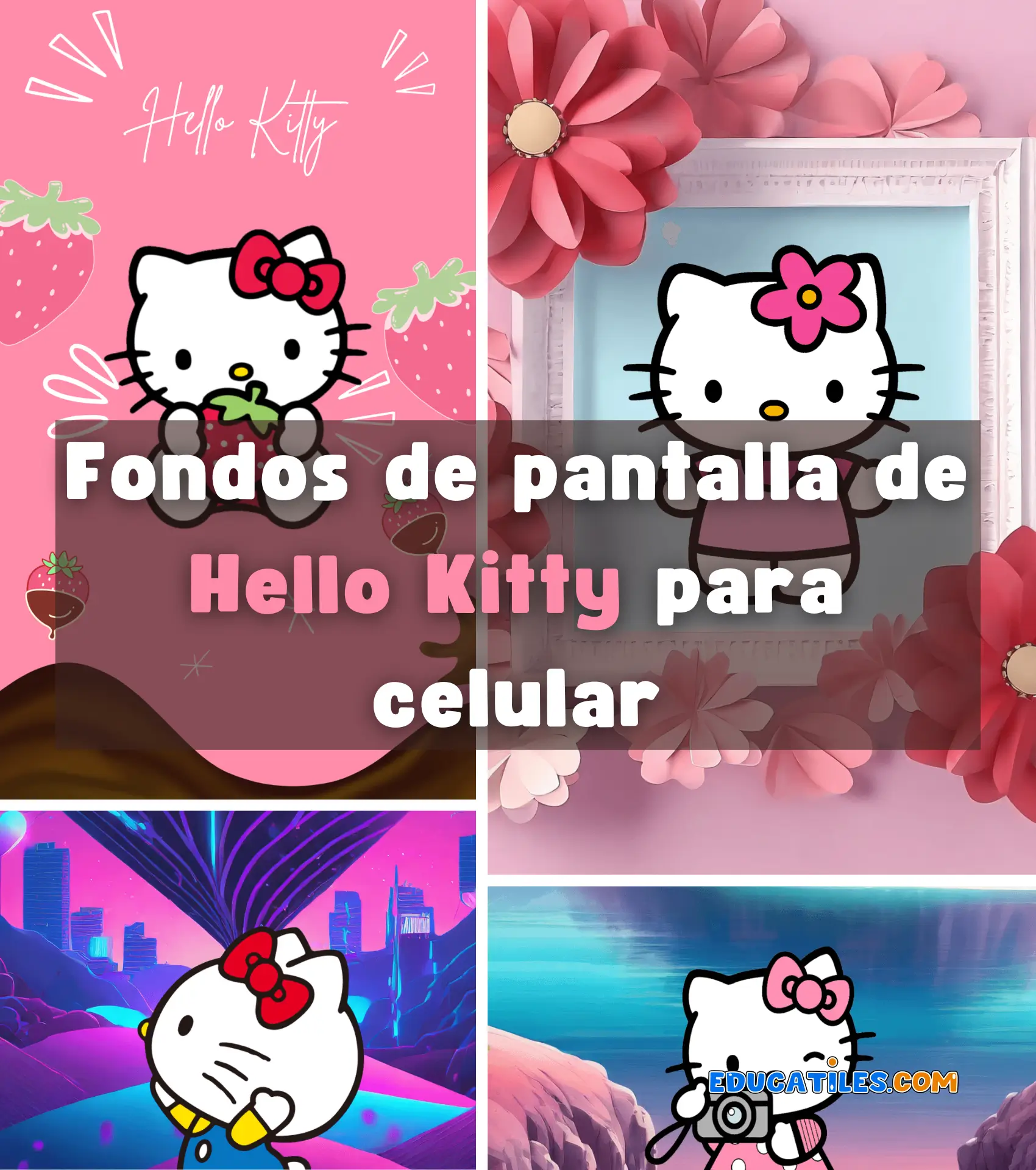 Fondos de pantalla de Hello Kitty para celular