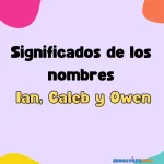 Significado ian caleb owen