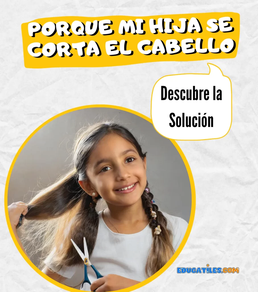 porque mi hija se corta el cabello