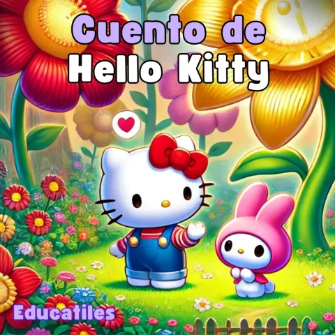 Cuento-de-Hello-Kitty-Badtz-Maru-Cinnamoroll-My-Melody-con-audio