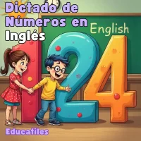 Dictado de Números en Inglés para niños