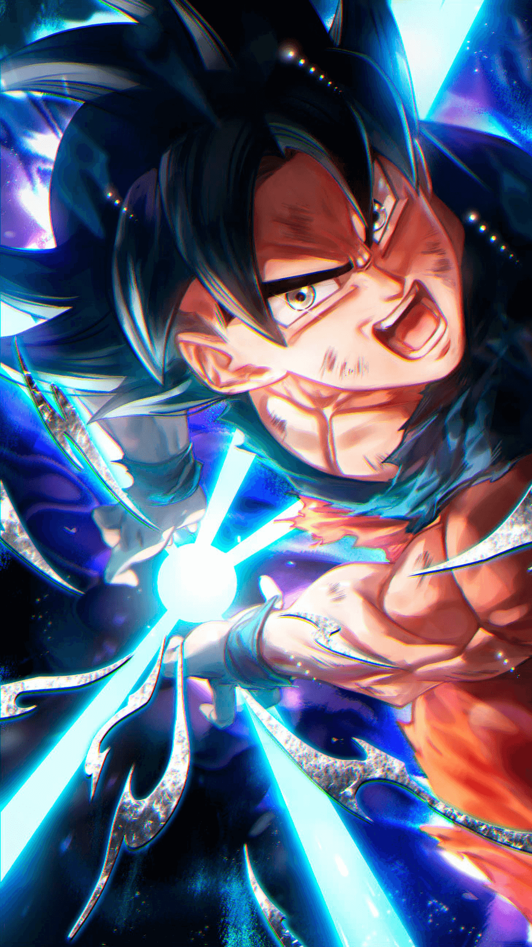 Fondo goku kamehameha