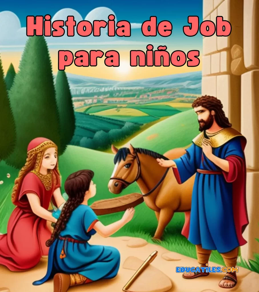 Historia de Job para niños