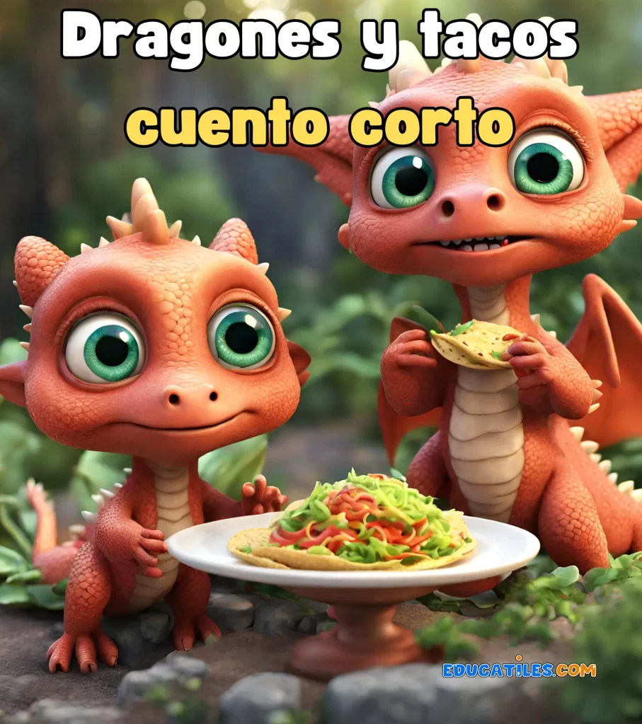 Dragones y tacos cuento corto