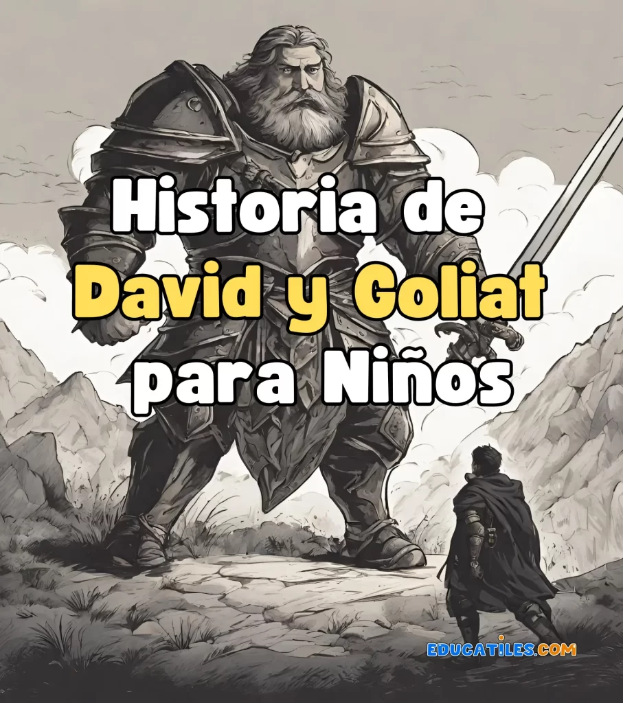 David y Goliat para niños