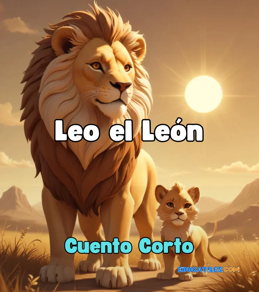 Leo el León cuentos cortos en español