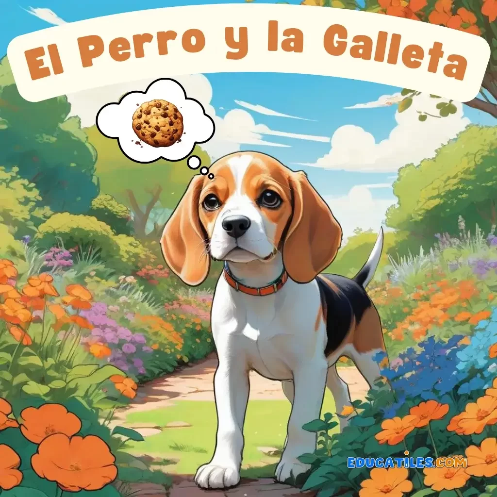 el perro y la galleta cuento corto