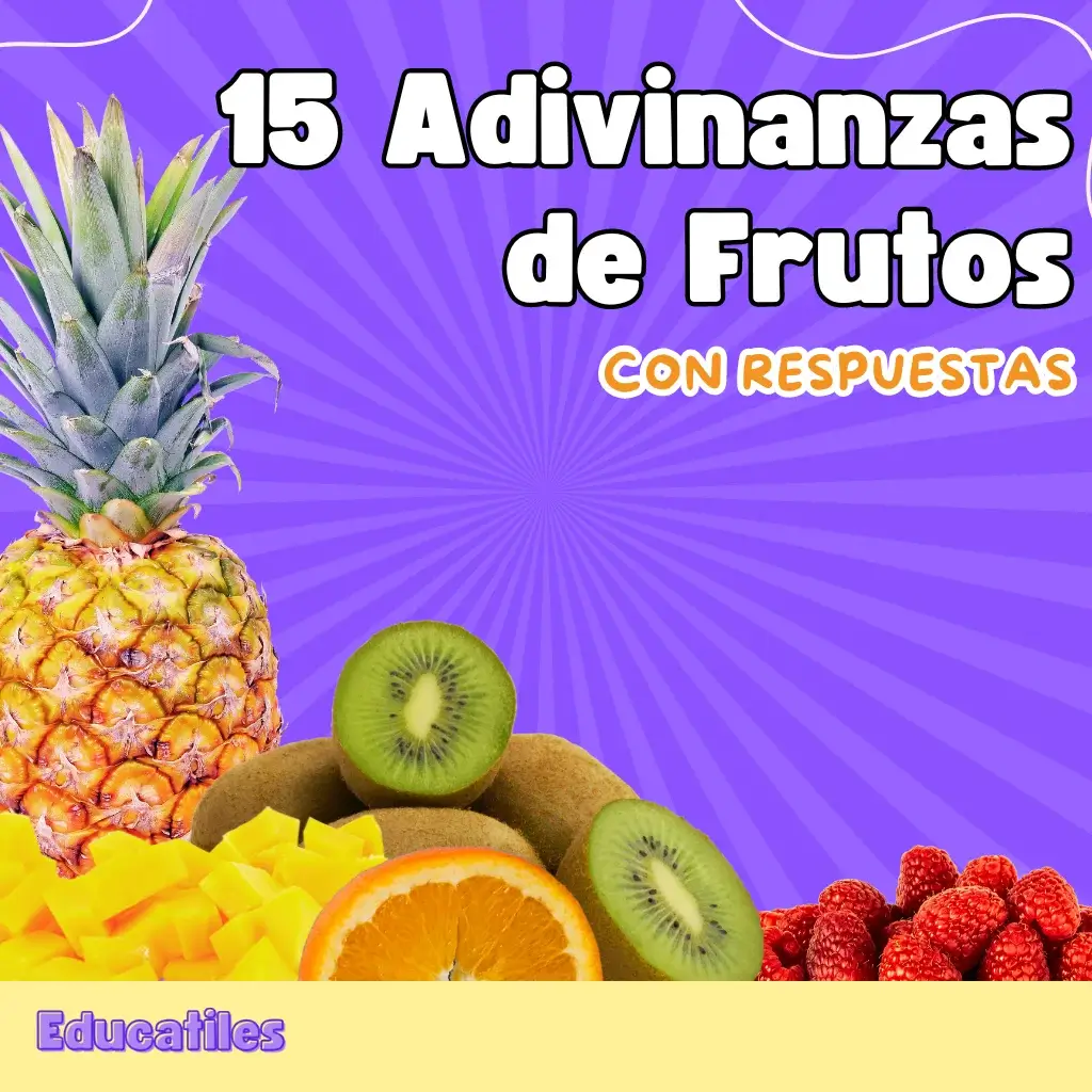 15 adivinanzas Frutos cortas