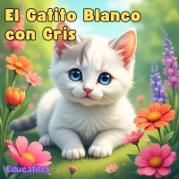 Cuentos-para-dormir-con-audio-El-Gatito-Blanco-con-Gris
