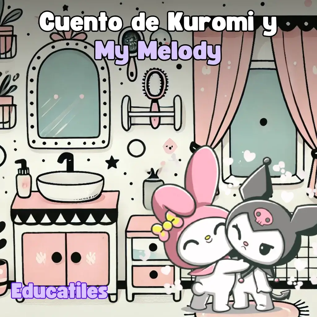 Cuento con audio de kuromi y my melody