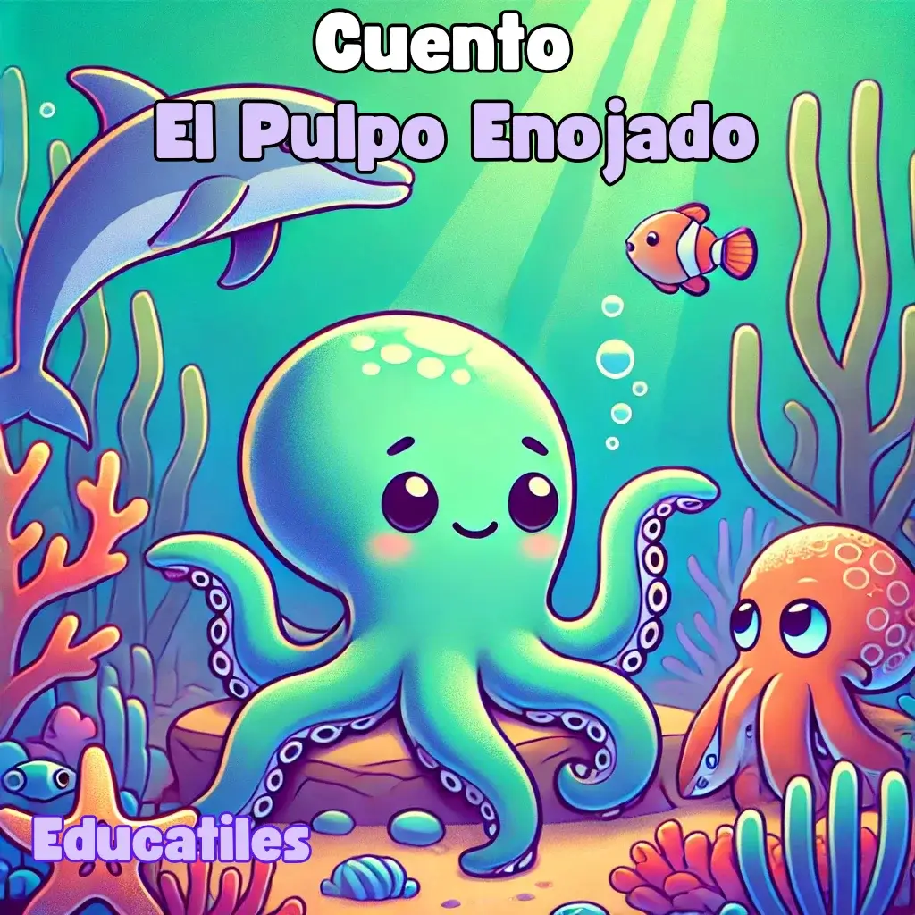 Cuento-infantil-el-pulpo-enojado-con-reflexión