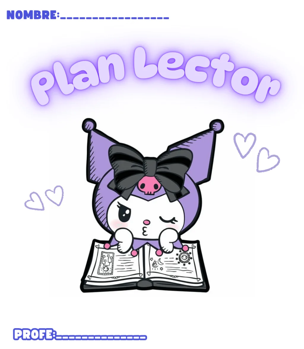 Portada de cuaderno kuromi