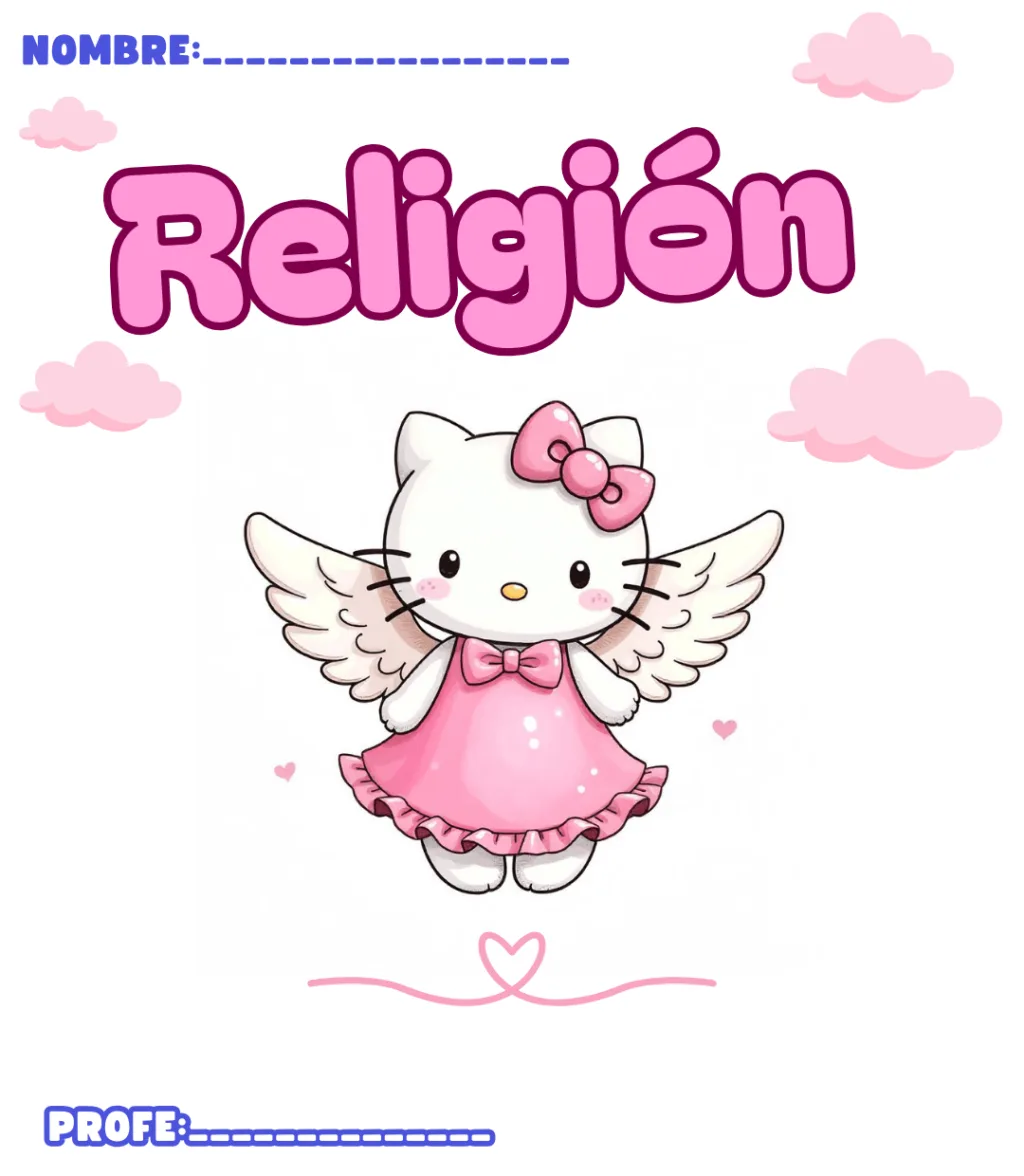 portada de religión