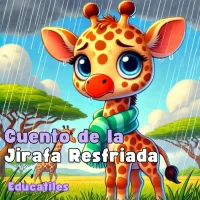 Cuento-Corto-de-la-Jirafa-Resfriada