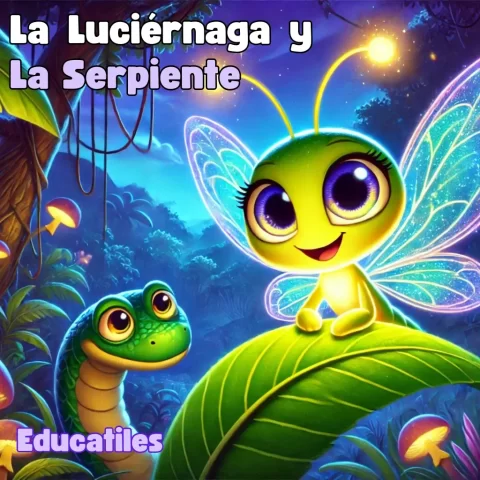 Audio-Cuentos-La-Luciernaga-y-La-Serpiente-para-niños