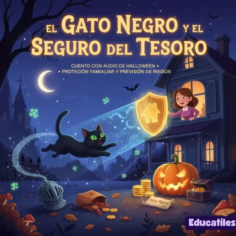 audio-cuentos-para-dormir-de-halloween-el-gato-negro-y-el-seguro-del-tesoro